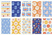 COASTAL - Summer Graphics Bundle, a Pattern Graphic by Katrinelly (Thumbnail 5 of 10)