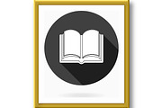 Modern Vector Flat Icon With Book in, a Duotone Icon by FineArtStudio (Thumbnail 2 of 3)