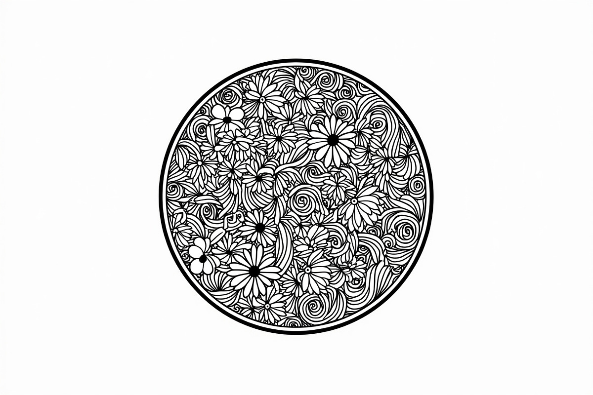 Laser Cut Floral Mandala Bundle, an Illustration by Gfx_Store (Photo 4 of 9)