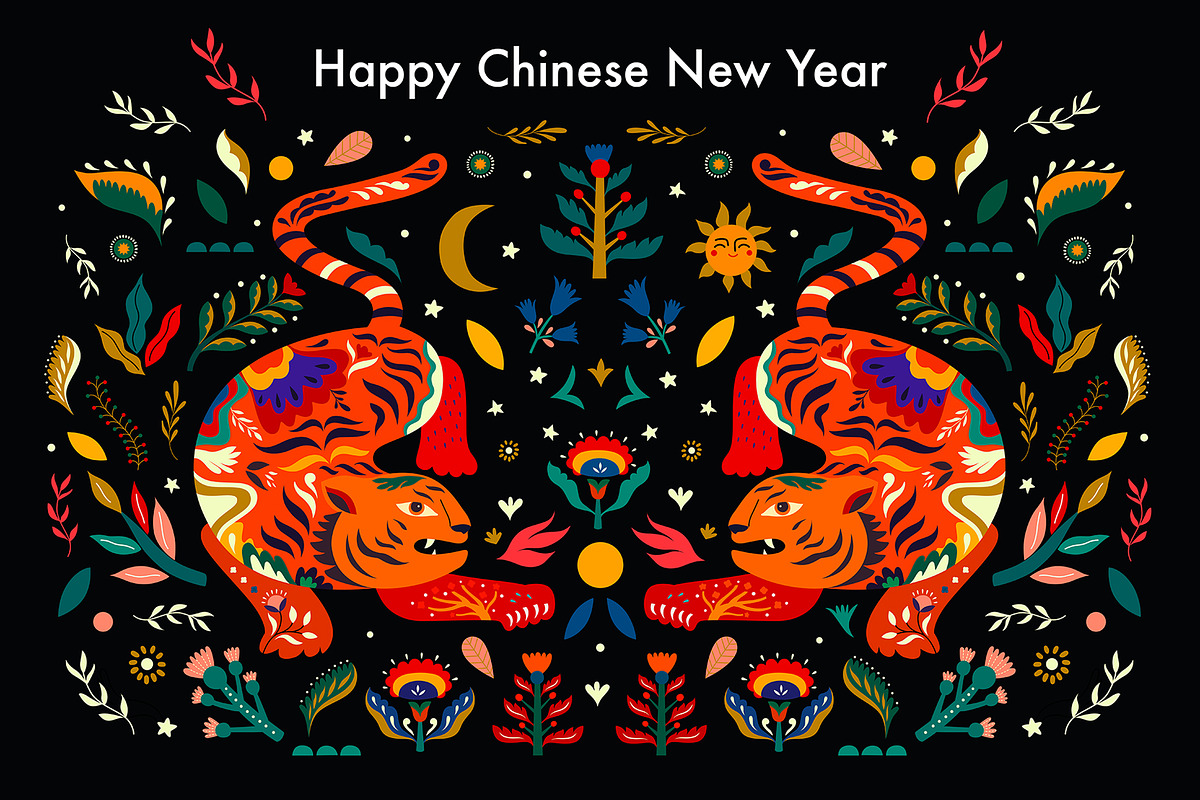 New Year & Christmas collection, a Seasonal Illustration by MoleskoStudio (Photo 16 of 38)