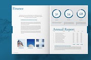 Blue Business Brochure, a Brochure Template by Boris Cupac (Thumbnail 4 of 7)