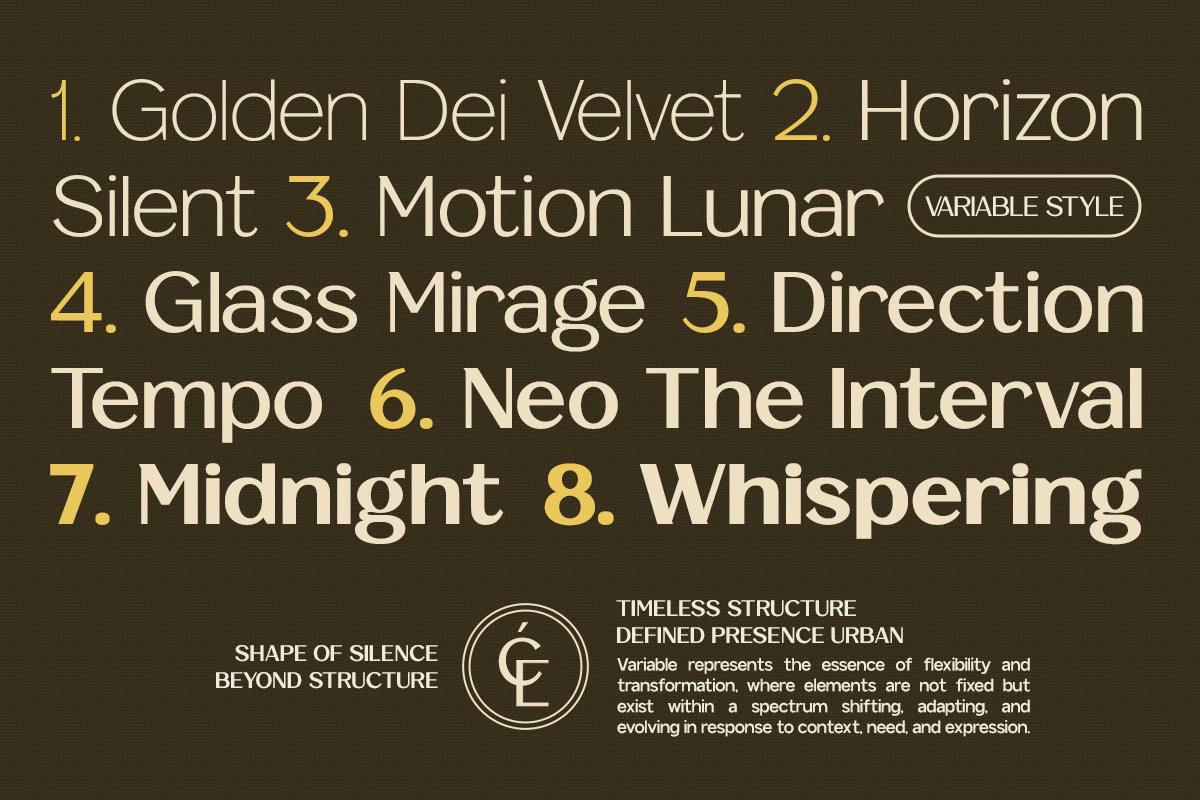GC Cultivo - Modern Elegant Sans, a Sans Serif Font by Glyphonic (Photo 14 of 15)