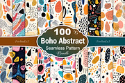 Abstract Boho Seamless Pattern, a Pattern Graphic by Forhadx5 (Thumbnail 1 of 11)