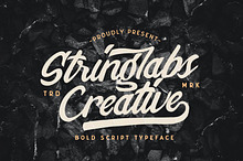 Stringlabs Creative Bold Script Font