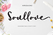 Soullove Script, a Script Font by Jhoel Design (Thumbnail 1 of 8)