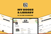 Notion Books and Reading Template, a Templates & Theme by Woolshark (Thumbnail 1 of 10)
