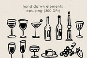 Whimsical Wedding Clipart, an Object Illustration by Teresa Art Store (Thumbnail 7 of 11)