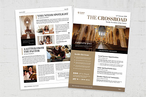 Church Newsletter Template