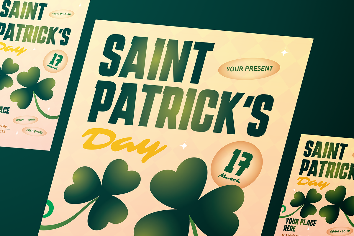 Saint Patrick's Day Flyer, a Flyer Template by Annora Studio (Photo 6 of 6)