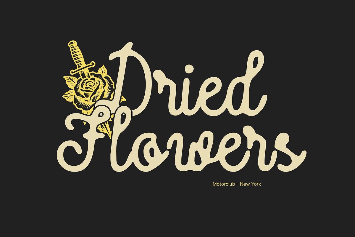 CS Blossom Drawn, a Script Font by Craft Supply Co. (Photo 7 of 8)