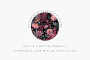 Peacock Pattern Seamless, a Decorative Illustration by Pati Charm Studio (Thumbnail 3 of 7)