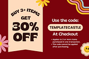 570 Retro Templates Canva Editable, a Design Template by TemplateCastleStore (Thumbnail 9 of 10)