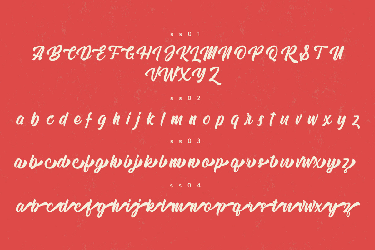 Rhythm - Script Brush Font, a Script Font by Mayofont (Photo 10 of 10)
