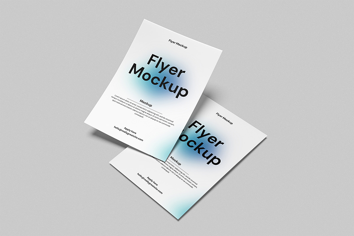 Flayer Mockup, an Advertising Mockup by Twins_studio926 (Photo 3 of 5)