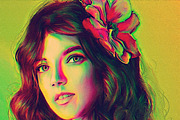 Rickshaw Painting PRO Digital Art, an Action Add-On by MRI STUDIO (Thumbnail 11 of 19)