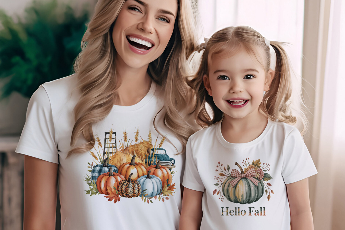 Fall Pumpkins Clipart Bundle 50 PNG, a Seasonal Illustration by Whimsy Brush Studio (Photo 5 of 9)
