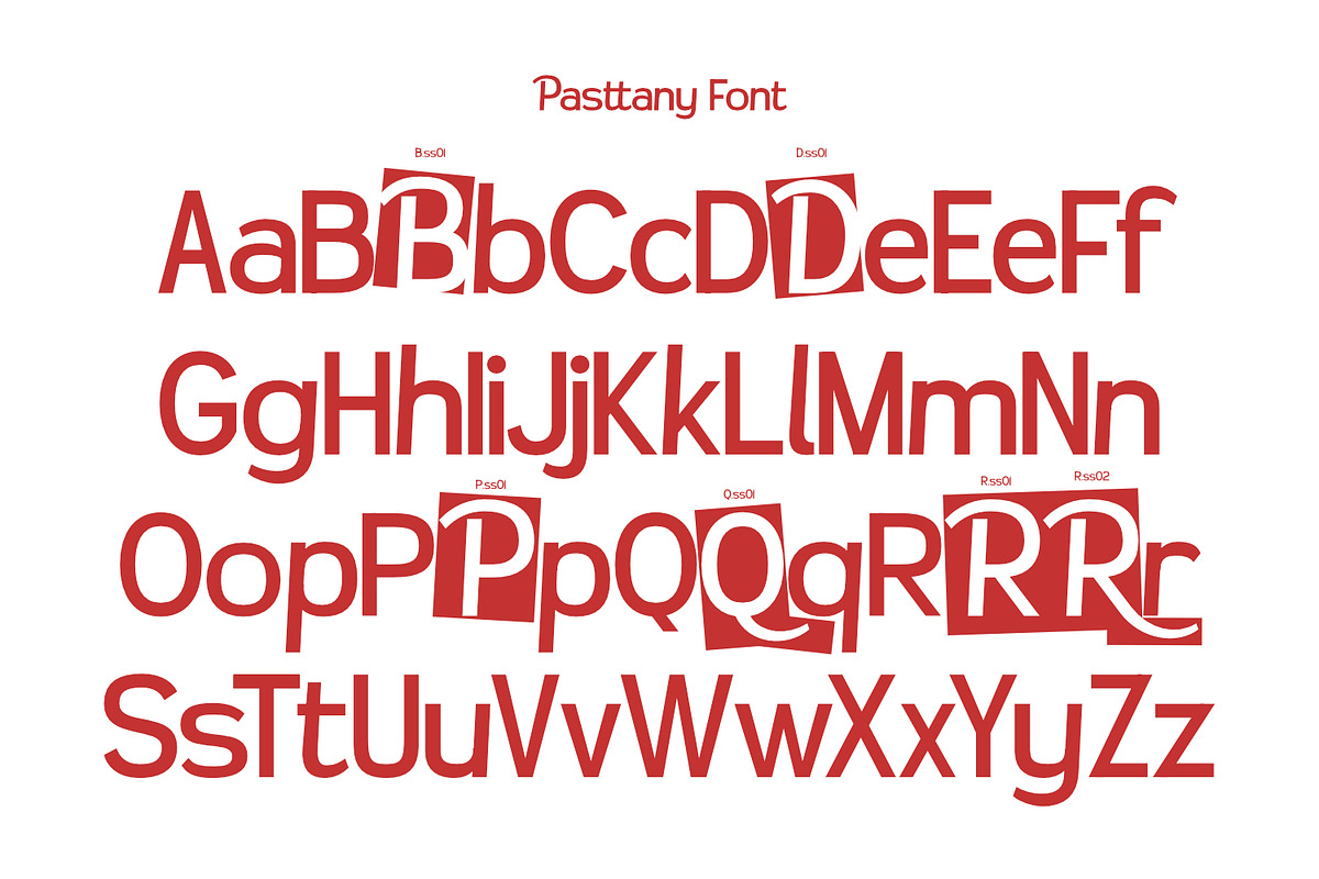 Pasttany - Sans Serif font, a Sans Serif Font by Khoir (Photo 8 of 10)