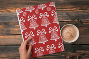 Scandinavian Folk Art Christmas, a Pattern Graphic by Pattern Whimsy (Thumbnail 9 of 10)