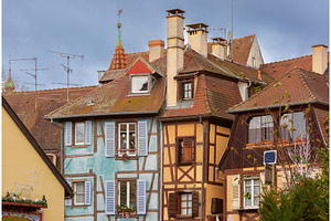Traditional Colorful Half Timbered