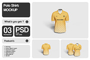 Polo Shirt Mockup, an Apparel Mockup by Pixie Creative (Thumbnail 1 of 4)