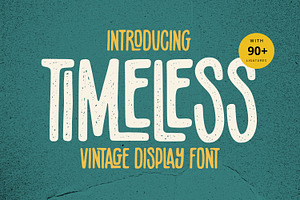 Timeless - Vintage Font