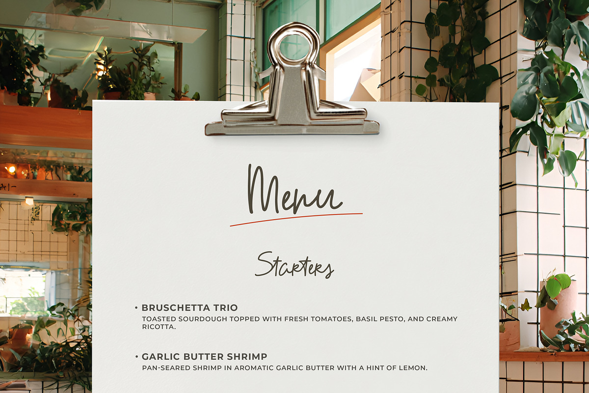 Caladriel Elegance Font, a Handwritten Font by AnnArt (Photo 6 of 11)