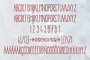 Morning Rain Heart Font, a Font by ToBeThea (Thumbnail 5 of 5)