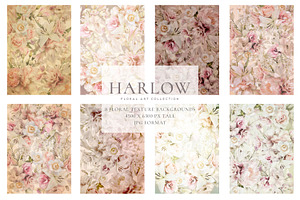 Harlow Floral Art Collection