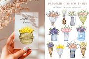 Flower shop, a Decorative Illustration by NellyaEgorova (Thumbnail 3 of 8)