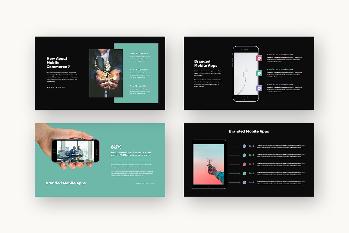 Aivo : Digital Promo Powerpoint, a Presentation Template by Punkl Camp (Photo 12 of 16)