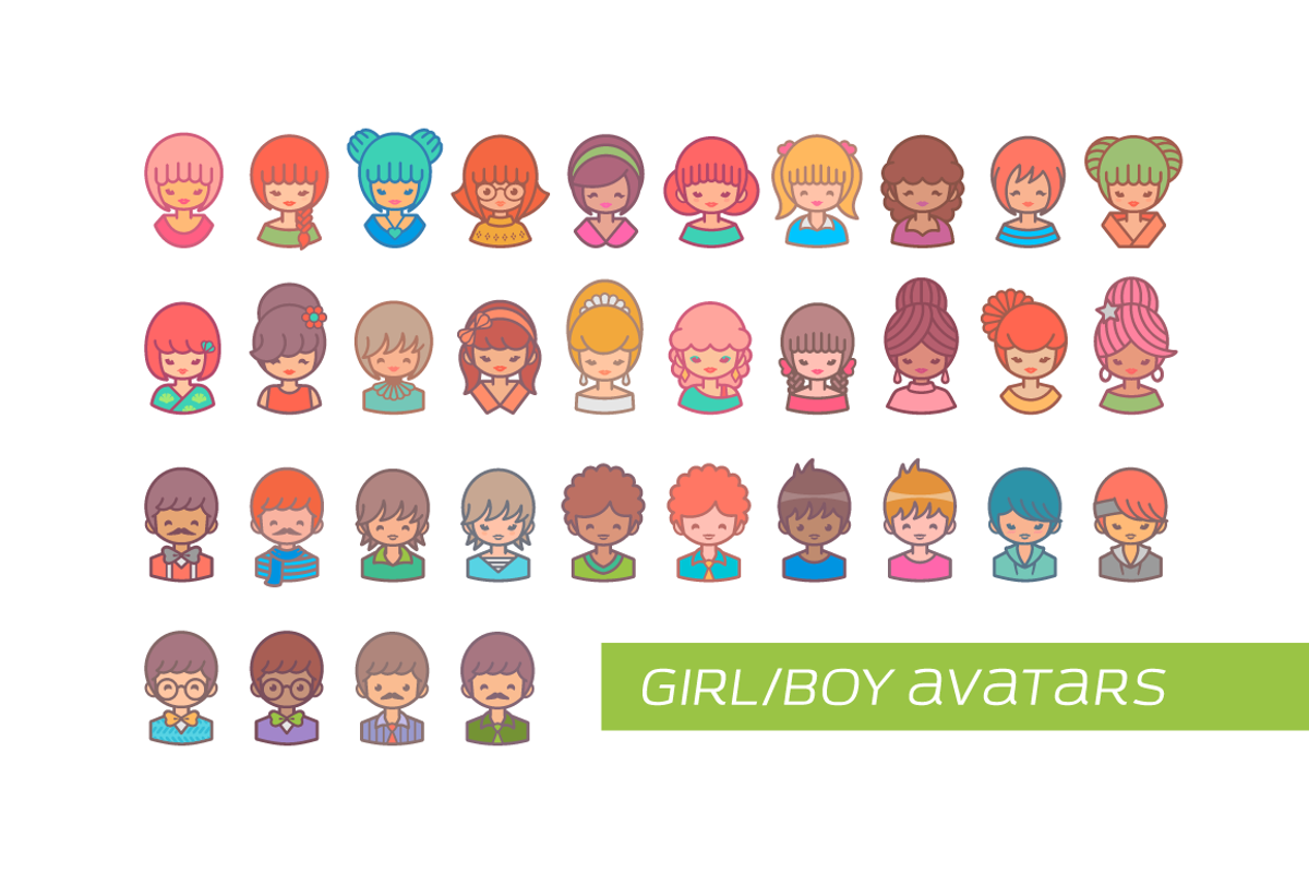 Girl/Boy Avatars