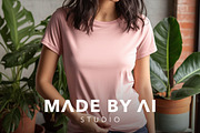Faceless T-Shirt Mockup Prompt, an Object Graphic by MadeByAI Studio (Thumbnail 2 of 5)