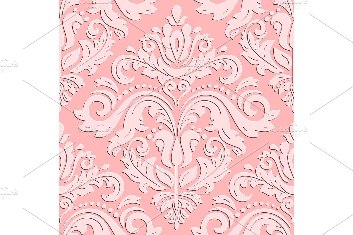 Seamless Vector Orient Pattern With, a Decorative Illustration by FineArtStudio (Photo 1 of 3)