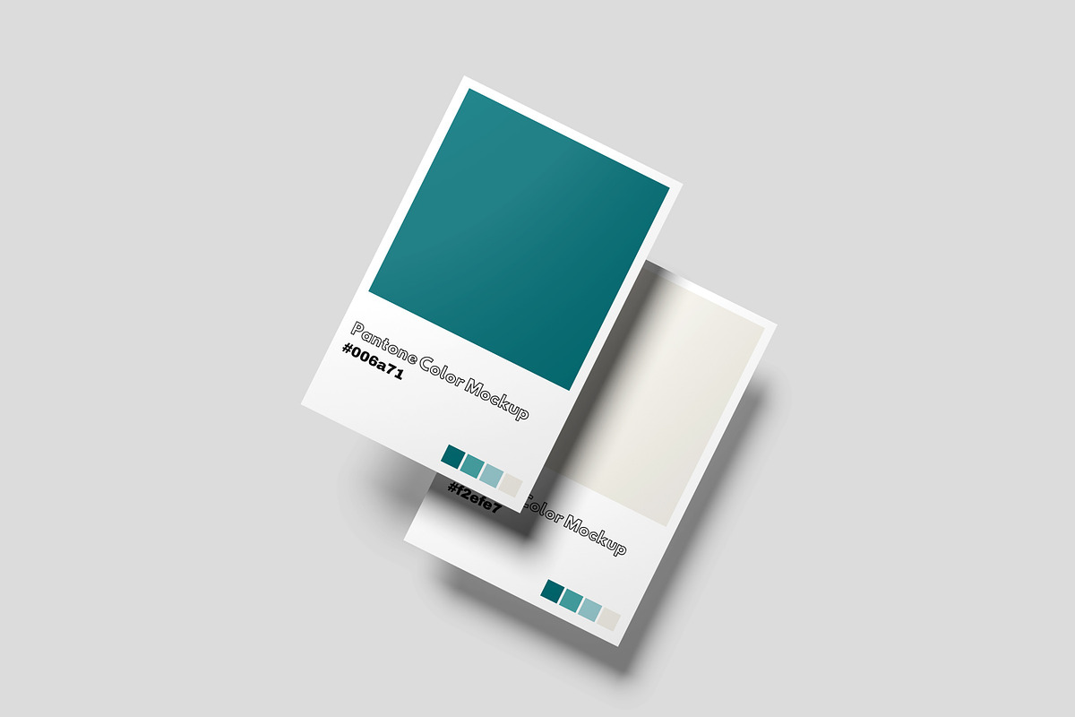 Pantone Color Mockup, an Advertising Mockup by AnasStudio (Photo 4 of 5)