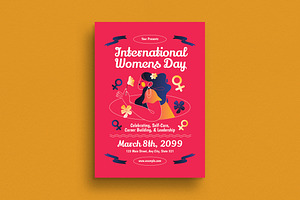 International Woman Day Flyer, a Flyer Template by Guuver