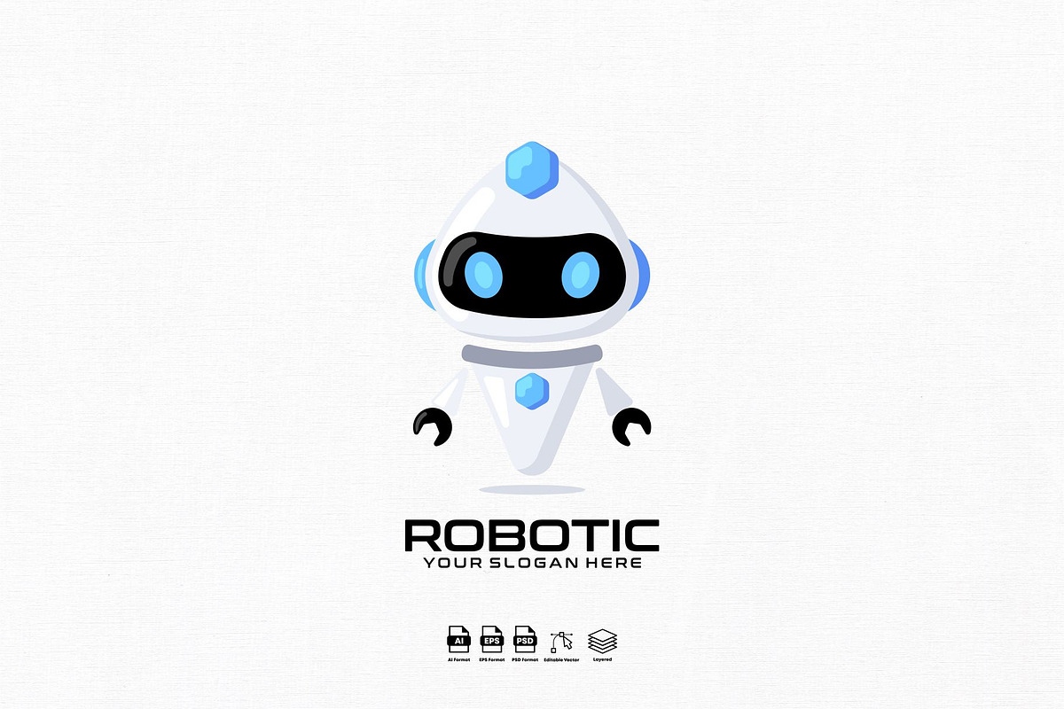 Robotic Logo Design, a Branding & Logo Template by kromastd22