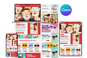 Sunglasses Shop website template, a Websites & App Template by wekreatif (Thumbnail 2 of 5)