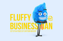 Fluffy Businessman by  in Illustrations