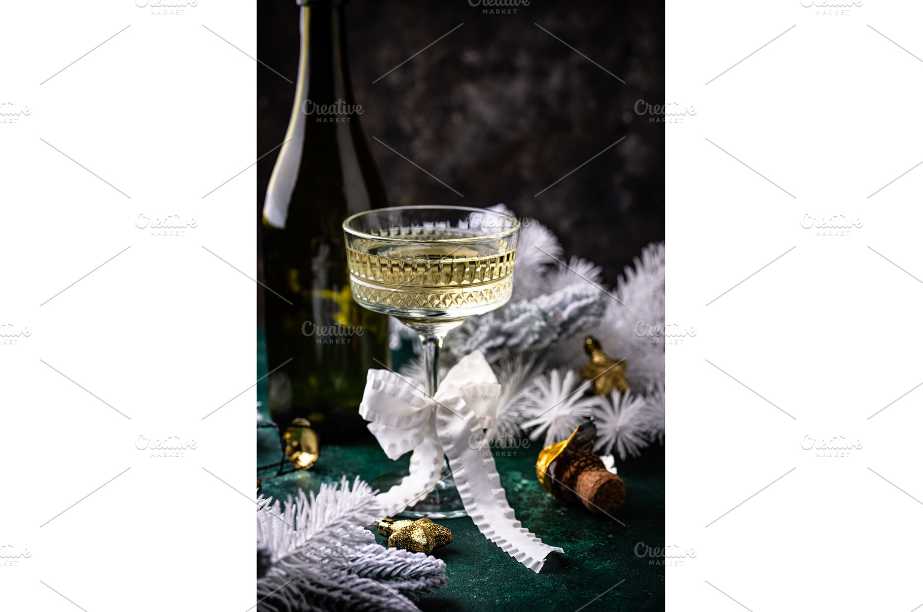 Champagne glass, traditional New, a Food & Drink Photo by Yulia Furman