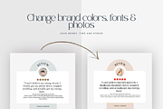 Canva Wellness Coach Bundle Olivia, a Social Media Template by Lovely Confetti (Thumbnail 4 of 8)