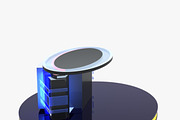 TV Studio Desk Collection (12 PCS), a Furniture 3D Model by akerStudio (Thumbnail 135 of 153)