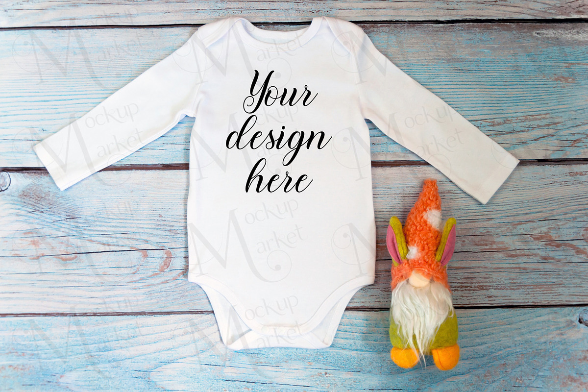 T-shirt and bodysuit mockup bundle., a Print Template by MockupMarket (Photo 15 of 16)