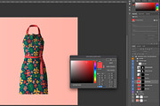 Apron Mockup, a Household Mockup by Carrie Cantwell (Thumbnail 3 of 3)