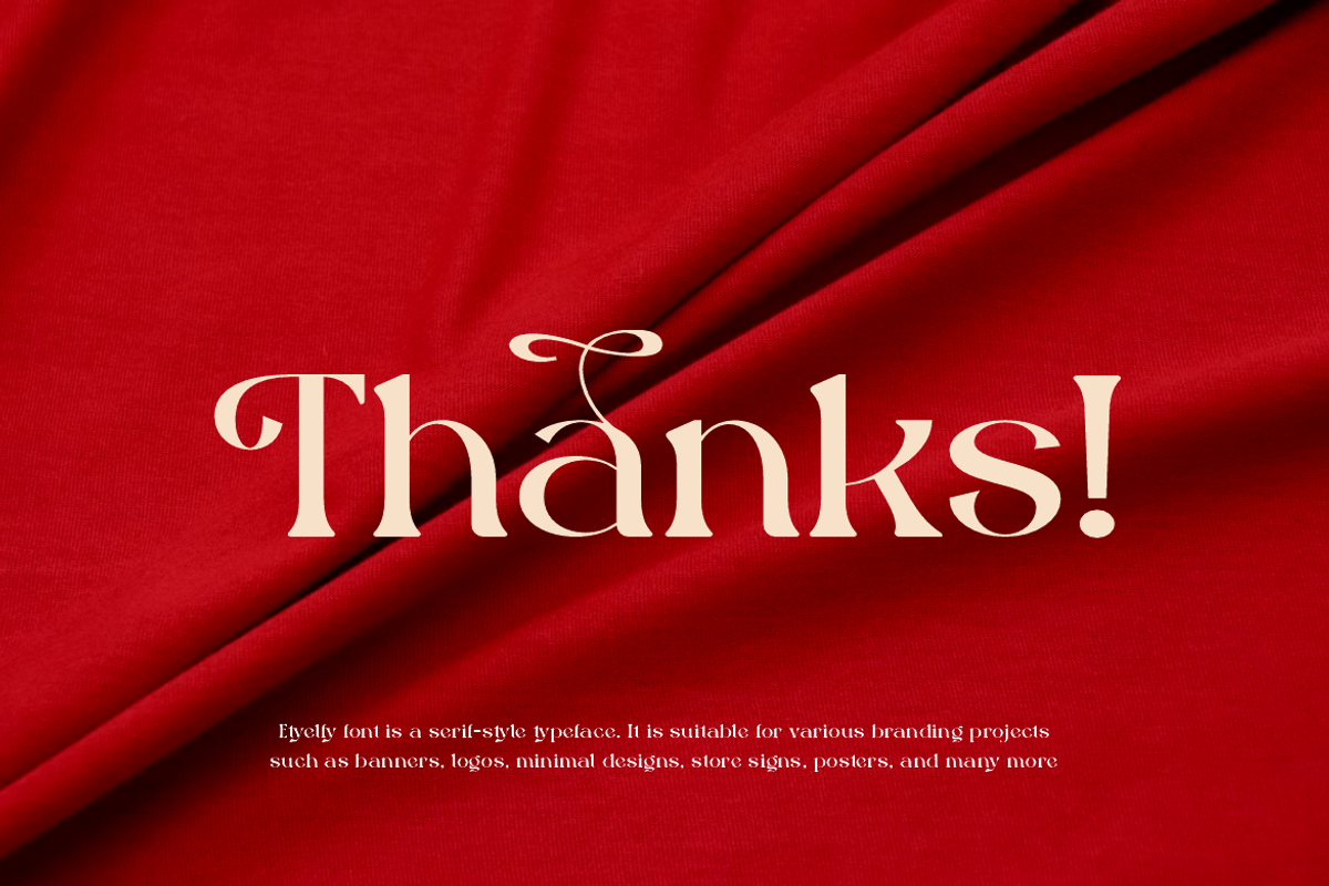 Etyelfy - Luxury Elegant Font, a Serif Font by QR Design Studio (Photo 14 of 14)
