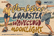 NumbStar Font Trio - Dreamy Summer, a Handwritten Font by HypeWorksCo (Thumbnail 1 of 29)