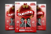 Christmas carol service Template, a Social Media Template by church flyer templates (Thumbnail 1 of 4)