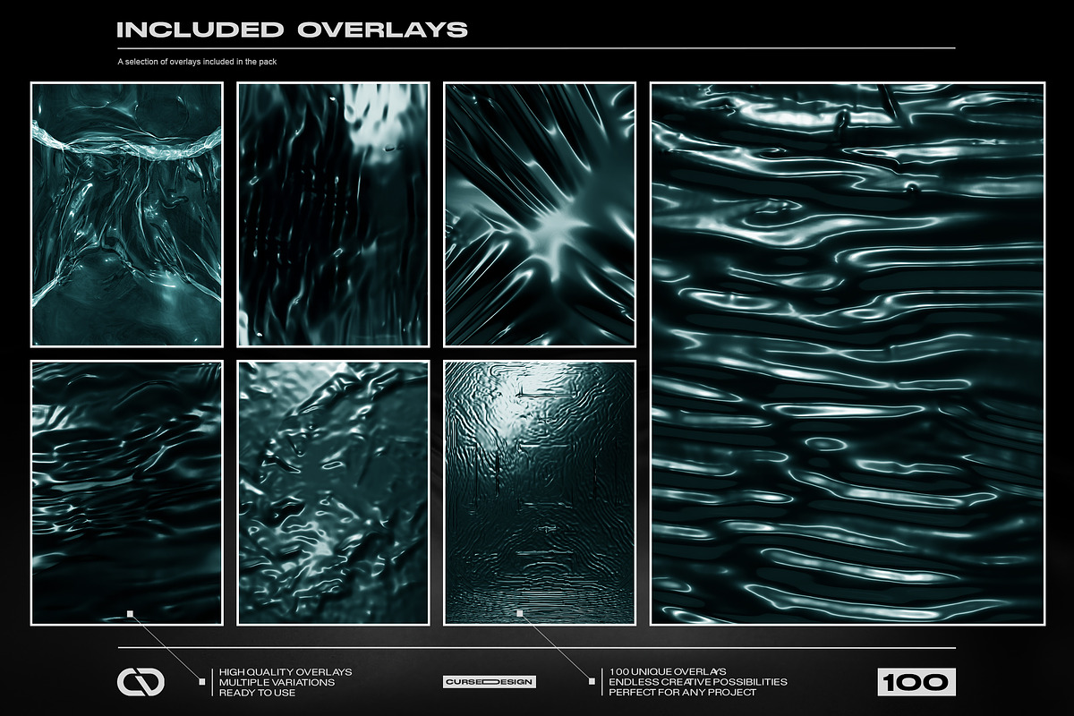 Plastic Wrap Overlays, a Texture Graphic by Cursedesign (Photo 11 of 13)