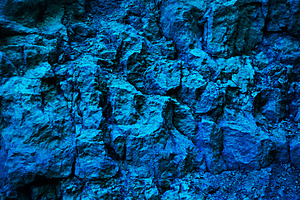 Blue Metallic Background and Texture