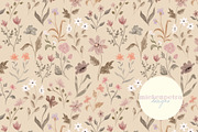 Blotchy Wildflowers, a Pattern Graphic by Mieken Petra Designs (Thumbnail 3 of 4)