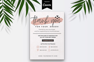 Thank You Card For Small Business
